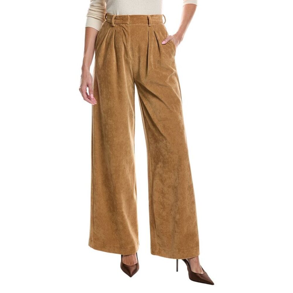 Max Mara Womens  Jersey Trouser, Tan